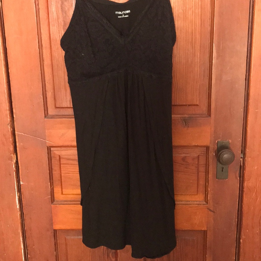 Black Lace Night Gown